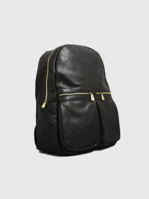 Bobby Black Men's Two-Pocket Backpack