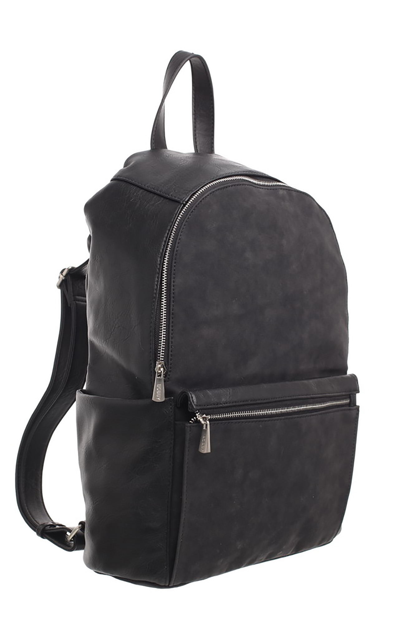 bobby black backpack leather BOBBY BLACK MEN'S: CLASSIC BACKPACK