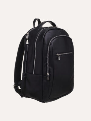 BOBBY BLACK MEN'S: MULTI COMPARTMENT BACKPACK