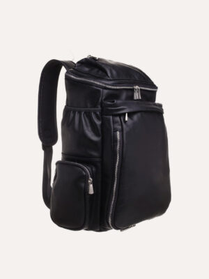BOBBY BLACK MEN'S: MULTI COMPARTMENT BACKPACK