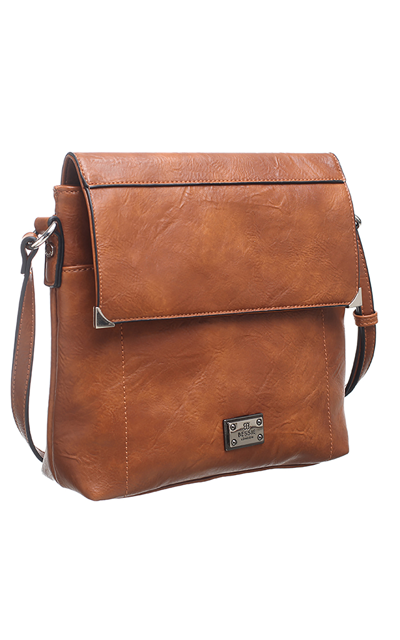 SMALL BUCKET CROSSBODY BAG WITH BACK ZIP POCKET