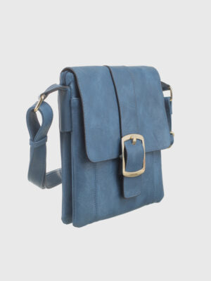 CLASSIC FLAP OVER BUCKLE CROSS BODY BAG