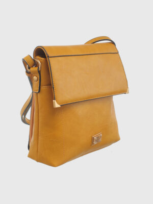 SMALL BUCKET CROSSBODY BAG WITH BACK ZIP POCKET