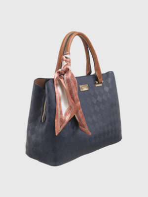 MEDIUM CHECKER BOARD TOTE BAG