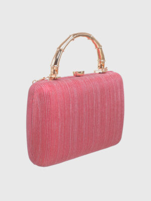TOP HANDLE CLUTCH BAG