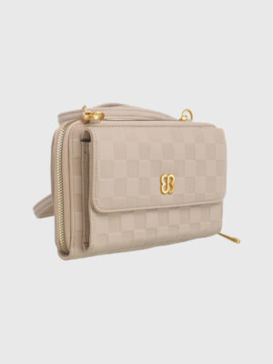 CHECKERBOARD PHONE PURSE