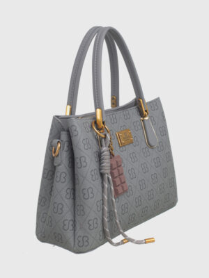 SMALL BESSIE MONOGRAM TOTE BAG