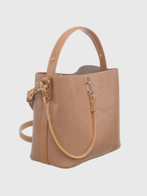 SMALL SHINING BUCKET BAG
