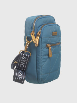 QUILTED PHONE CROSS BODY BAG