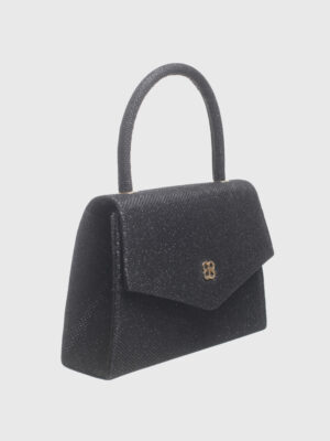 TOP HANDLE SPARKLE EVENING BAG