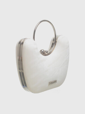 CIRCLE HANDLE PARTY CLUTCH