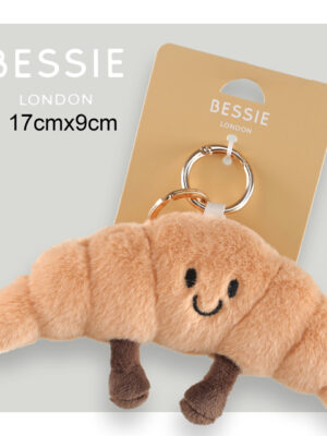 PLUSH CROISSANT BAG CHARM