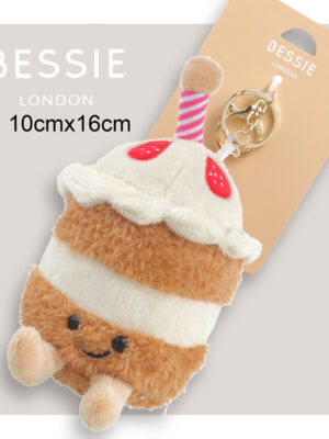 PLUSH CAKE BAG CHARM