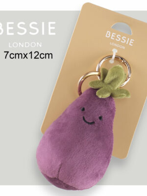HAPPY AUBERGINE CHARM