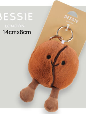 SMILEY COFFEE BEAN CHARM