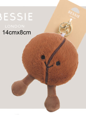 SMILEY COFFEE BEAN CHARM