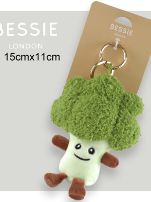 SMILEY BROCCOLI CHARM