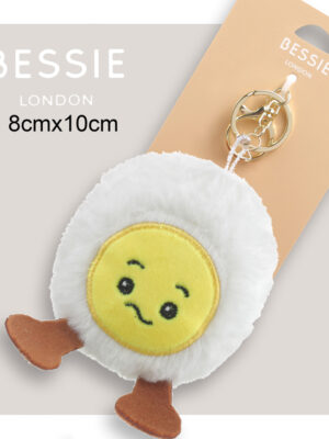 BOILED HALF EGG CHARM