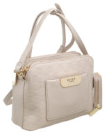 EMBOSSED CROSS BODY WITH MINI BAG