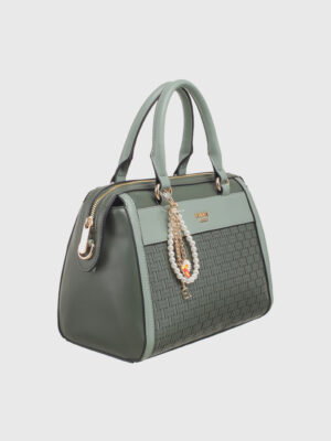WEAVE BOWLING BAG WITH CHARM