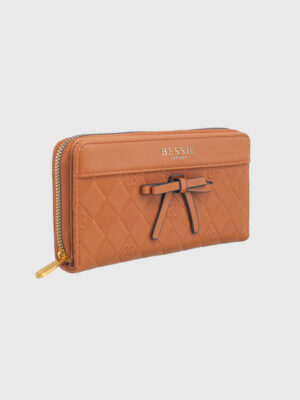EMBOSSED BOWKNOT WALLET