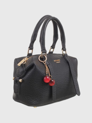 CHERRY CHARM BARREL CROSSBODY BAG