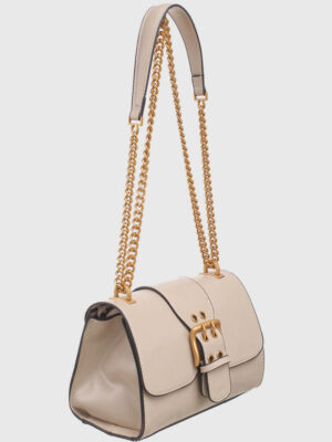 BUCKLE CHAIN SHOULDER BAG
