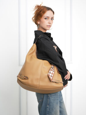 HOBO BAG WITH SCARF