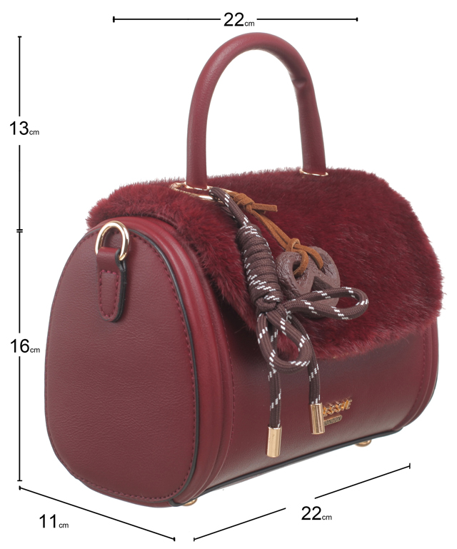 BB6990 ((2)BURGUNDY