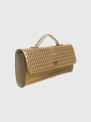 CLASSIC WEAVE CLUTCH BAG