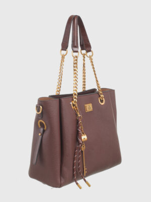 KEY CHARM SHOULDER BAG