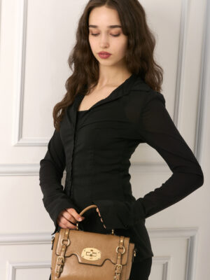 VINTAGE LOCK SATCHEL