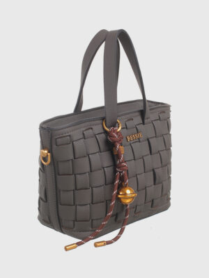WEAVE CHARM SHOPPER BAG