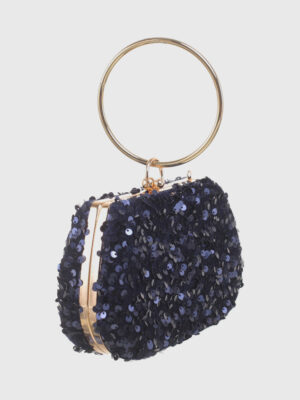 MOONLIT GLAM CLUTCH BAG