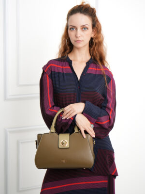 METRO TURN-LOCK TOTE BAG