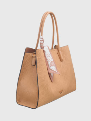 PEBBLE SCARF TOTE BAG
