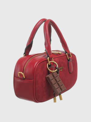 CHOCO CHARM BARREL BAG