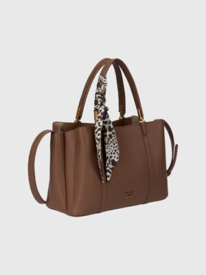 OFFICE TOTE WITH SCARF