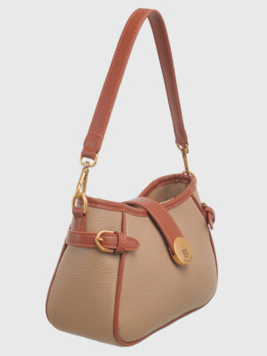 TWO TONE UNDERARM BAG