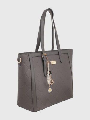 MONOGRAM CHARM SHOPPER BAG