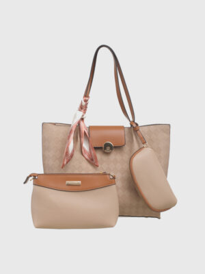 MONOGRAM SCARF SHOULDER BAG