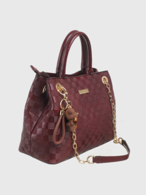 CHIAN CHECK CONVERTIBLE BAG