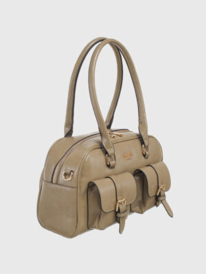 BUCKLE POCKET BOSTON BAG