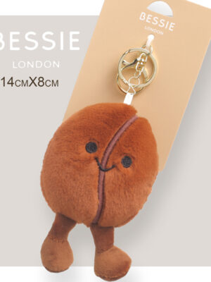SMILEY COFFEE BEAN CHARM