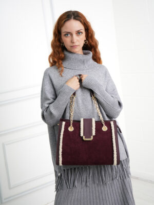WINTER LUXE SHOULDER BAG