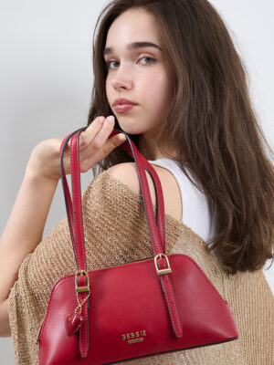 HEART CHARM DOME BAG