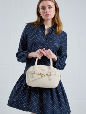 MODERN BUCKLE TOTE BAG