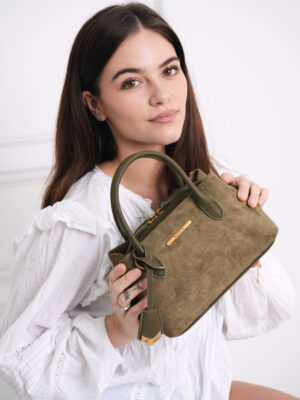 SUEDE & TASSEL TOTE BAG