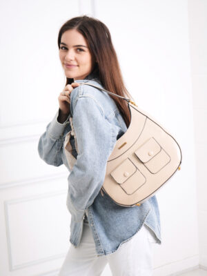 VINTAGE UTILITY HOBO BAG