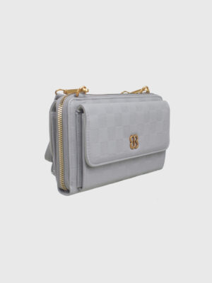CHECKERBOARD PHONE PURSE